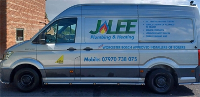 J Lee Heating & Plumbing Van